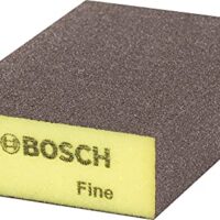 Bosch EXPERT S471 Standard Schleifschwämme für Farbe auf Holz und Weichholz, fein, professionelles Zubehör für Handschleifen