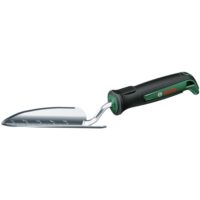 Bosch Garten Handwerkzeug Pflanzkelle zum Ein- und Umpflanzen von Setzlingen, Messen der Pflanztiefe für Blumenzwiebeln, robustes Edelstahl-Gerippe, Softgrip Handgriff, ergonomische Konstruktion