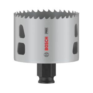 Bosch 1x PRO Multi Material Power Change Plus Lochsäge für Weichholz, Trockenbauwand und Ø 68 mm - professionelles Zubehör für Bohrmaschine und Schrauber