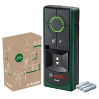 Das Bosch Ortungsgerät Truvo der 2. Generation ist ein leistungsstarkes Tool für Gartenarbeit, mit einfacher Ein-Knopf-Bedienung und Ortung von stromführenden Kabeln und Metallobjekten.