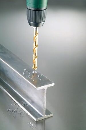 Professioneller Metallbohrer von Bosch mit Titan-Nitrid-Beschichtung für schnelles und effizientes Bohren in der Heimwerker- und Handwerksbranche.