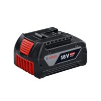 Bosch Professional 18V System Akku mit hoher Kapazität und COOLPACK Technologie für lange Laufzeit und Lebensdauer