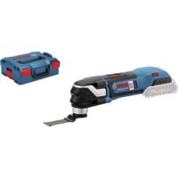 Bosch Professional 18V System Akku Multi Cutter GOP 18V-28 mit Oszillationswinkel von 1,4° und integriertem LED-Licht für präzise und effiziente Arbeiten