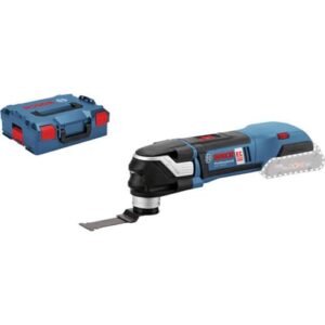 Bosch Professional 18V System Akku Multi Cutter GOP 18V-28 mit Oszillationswinkel von 1,4° und integriertem LED-Licht für präzise und effiziente Arbeiten