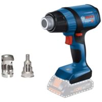 Bosch Professional 18V System Akku Heißluftgebläse GHG 18V-50, inkl. Reflektordüse, 32x 33 mm, Reduzierdüse, 9 mm, ohne Akku/Ladegerät