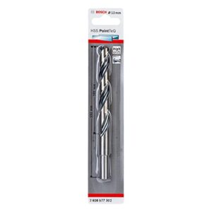 Hochwertiger HSS Spiralbohrer PointTeQ für das Arbeiten mit Metall, reduzierter Schaft, ideal für Bohrer mit großen Durchmessern in Maschinen mit kleinem Bohrfutter.