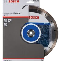 Bosch Professional 1x Diamanttrennscheibe Standard for Stone - Trennscheibe für Stein, Granit, Beton, Ø 230 x 22,23 x 2,3 x 10 mm, Zubehör für Winkelschleifer