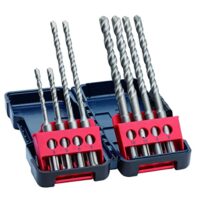 Bosch Professional Hammerbohrerset SDS plus-3 für Beton, 8-teiliges Set mit Bohrhämmer in einer robusten Box