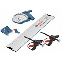 Bosch Professional Systemzubehör-Paket FSN OFA 32 KIT 800 mit Führungsschiene, Führungsschienenadapter, Klemmzwingen und Zusatzadapter für Installation von Leitungen und Rohren
