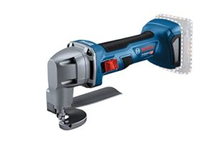 Professionelle Blechschere von Bosch mit 700 W Leistung, bürstenloser Motor und ergonomischem Griff