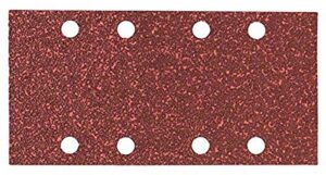 Bosch Schleifblatt für Schwingschleifer, verschiedene Materialien, 10 Stück, Körnung 40