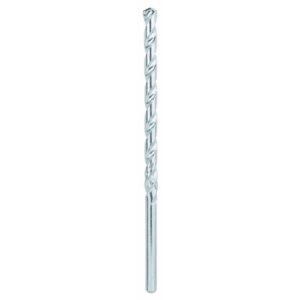 Professioneller Steinbohrer für das Bearbeiten von Mauerwerk und Kalksandstein mit Durchmesser 10 mm und Gesamtlänge 200 mm