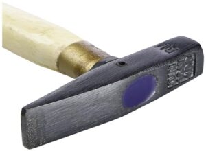 Brüder Mannesmann Schlosserhammer, 100 g - hochwertiger Hammer für Heimwerker und Profis