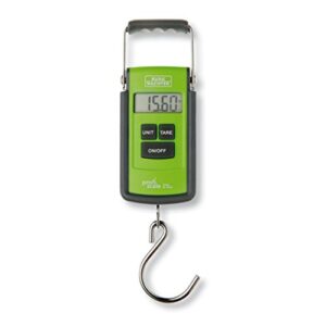Burg-Wächter Handwaage Tara PS 7600, schwarze Handwaage mit hoher Präzision und einfacher Bedienung für Gewichtsmessungen bis 40 kg