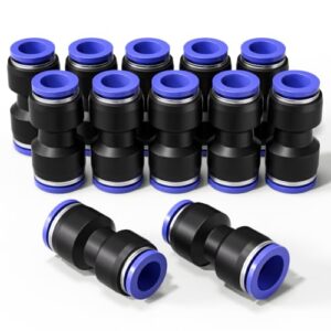 Hochwertiger Adapter für pneumatische Rohre, verbindet Polyethylen-, Nylon- und PU-Rohre, Luftrohre und pneumatische Werkzeuge, geeignet für Industrieautomatikgeräte wie Maschinen, Elektronik, Automobil und Verpackung