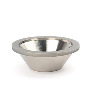 Hochwertige Schleifschalenschneiderscheibe mit 80-600 Mesh, ideal für magnetische Materialien, legierte Schneidwerkzeuge und -schneider sowie harte nichtmetallische Materialien.