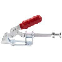 Schnellspanner GH-302-FM, verstellbare Kippklemme, 136 kg Tragfähigkeit, Toggle Clamp für Zimmerei und Maschinenbetrieb