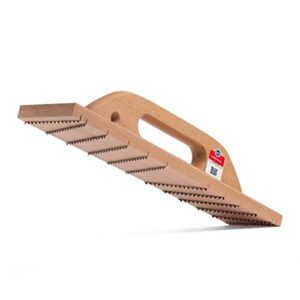 Raspelhobel für Porenbeton und Put XXL, 12 präzise angebrachte Klingen, Raspelhobel für Porenbeton, Made in EU, 470x90mm