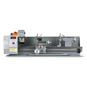 Drehmaschine 1100W, Metalldrehmaschine, Tischdrehmaschine mit 8,7 x 29,5 Zoll Arbeitsbereich, Metallbearbeitung, Mini Drehmaschine für Metall 2250 RPM