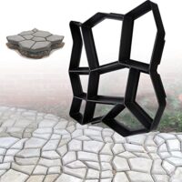 Pflasterform für Beton, Gehweg und Pflastersteine, um wunderschöne Gartenpassagen zu schaffen.