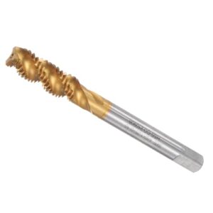 CoCud Spiralnut Gewindebohrer, M8 x 1,25 + 0,1 Gewindemaß, Kobalt-Hochgeschwindigkeitsstahl metrisches Gewinde - ideal für Aluminium, Edelstahl, Bronze und Kunststoffe
