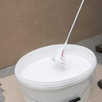 Connex Farbrührer mit Ø 80 x 400 mm Sechskant-Schaft, ideal für Renovierungs- und Malerarbeiten mit Farbe, Lacke & Lasuren, Mischgut bis 15 kg.