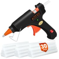 Heißklebepistole für DIY-Projekte und schnelle Reparaturen in Haus & Büro mit 20Watt Mini Klebepistolen