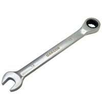 Kombinationswender 13 mm aus CR-V-Stahl mit mattierter Chrom-Oberfläche für Schraubendienstleistungen und Automotive-Industrie