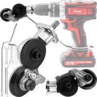 Blechschere für Akkuschrauber, Blechschere elektrisch, Blechknabber zum Schneiden von Eisen, Aluminium, Stahl, Kupfer, Weißblech