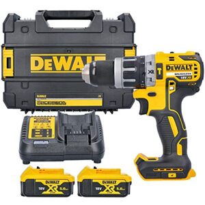 DEWALT DEWDCD796P2 DCD796P2 XR Brushless Bohrhammer 18 Volt 2 x 5.0Ah Li-Ion