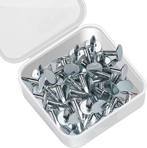 Dachpappennägel für Holzschuppen und Sommerhäuser im Freien, kurze Nägel aus hochwertigem Metallmaterial