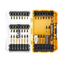 Dewalt DT70732T-QZ Koffer Tough, 37-teilig mit verschiedenen Werkzeugen für Bohren, Meißeln und Drehen