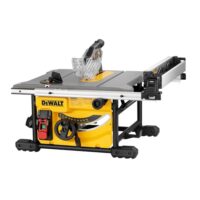 Dewalt Tischkreissäge DWE7485 mit 1.850 Watt, 210 mm Schnittbereich und beidseitigem Parallelanschlag