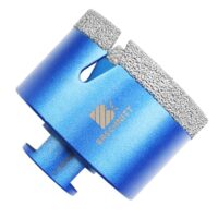 Hochwertiger Diamant Fliesenbohrer mit M14-Gewinde für das Trockenbohren von Löchern durch Porzellanfliesen, Keramik, Badezimmerfliesen, Marmorgranit und Stein