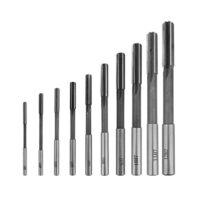 10 Stück Reibahlen-Set, HSS H7 Gerader Flöte Reibahle Maschineschneider, verschiedene Durchmesser für Bohrungsbearbeitung in Bohrmaschine oder Fräsmaschine