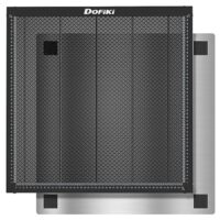 Einfacher und effektiver Arbeitstisch für Laserarbeiten, 500x500 mm, Stahlwaben, feuersicher und rostfrei