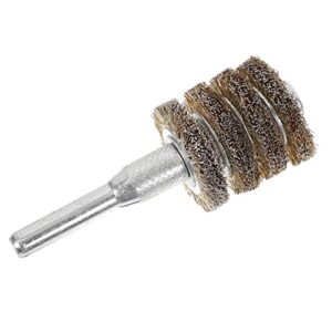 Drahtbürsten für Bohrmaschinen, Lagige Stahlbürsten zur Rostentfernung auf Metalloberflächen, Langlebig und Robust, Ergänzung für Elektrowerkzeuge