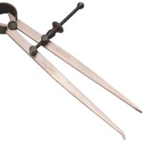 Hochwertiger Innentaster 150 mm von Draper für Heimwerker-Aufgaben mit fein geschliffener Oberfläche und Einstellungsmöglichkeit durch Rädchen