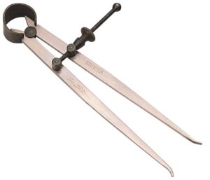 Hochwertiger Innentaster 150 mm von Draper für Heimwerker-Aufgaben mit fein geschliffener Oberfläche und Einstellungsmöglichkeit durch Rädchen