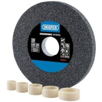 Aluminiumoxid-Schleifscheibe mit hoher Abrasivität, ideal für Heimwerker und DIY-Projekte, Körnung 36G, Radgröße 150 mm x 16 mm, Draper-Qualität
