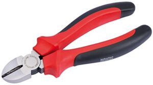 Draper Redline 67988 Diagonal-Seitenschneider mit weichen Griffen und einer Länge von 160 mm, hochwertiger Werkzeug für Heimwerker und Profis