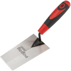 Hochwertige Maurerkelle mit weichem Griff und Hartglas von Draper Redline, ideal für Profis und Hobbyisten