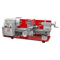 Holzmann Drehmaschine ED 300ECO, hochwertige Metalldrehbank für Heimwerker und Profis, Leistung 230 V