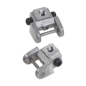 Dytabepl 2 Pack - Laubsäge Dekupiersäge, Sägeblattadapter und Metallhalter für obere/untere Sägeblätter