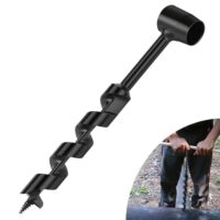 EFUTURETIME Holzbohrer Manuell Bushcraft Bohrer Multifunktional, Holzbohrer Scotch Eye, Handbohrer Holz für Holzbearbeitung, Outdoor Survival, Camping, Bushcraft Arbeiten