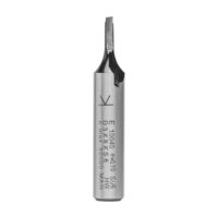ENT 10200 Nutfräser VHW, Schaft (S) 6 mm, Durchmesser (D) 2 mm, Nutzlänge (NL) 6 mm, Schlitzlänge (SL) 32 mm, Gesamtlänge (GL) 43 mm