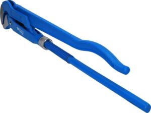Professionelle Eckrohrzange von BRILLIANT TOOLS, 2 Zoll lang, 45 Grad gewinkelt, ideal für engere Räume und Heimwerker