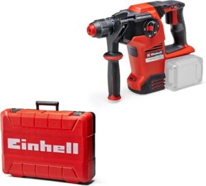 Einhell Akku-Bohrhammer Herocco 36/28 Power X-Change, Twin-Pack, Bohren/Hammerbohren/Meißeln mit/ohne Fixierung, 3.2 Joule, bürstenlos, SDS+, inkl. E-Box, ohne Akku/Ladegerät