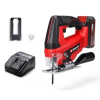 Einhell Akku-Stichsäge TC-JS 18/70 Li mit 2,5 Ah Akku und Ladegerät, werkzeugloser Sägeblattwechsel und Absaugadapter