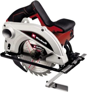 Einhell Handkreissäge TC-CS 1250, 1.250 W, 5.500 min-1, werkzeuglose Einstellung Tiefe/Winkel, Zusatzhandgriff, Spindelarretierung, Spaltkeil, Hartmetall-Sägeblatt